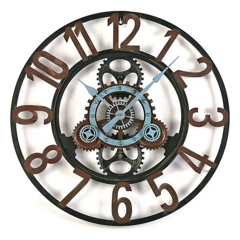 Horloge murale versa metal 45 x 60 x 60 cm_7960. DIAYTAR COTE D'IVOIRE - Votre Compagnon Shopping, Votre Style Unique. Explorez notre boutique en ligne pour dénicher des trésors qui expriment qui vous êtes, de la mode à la maison.