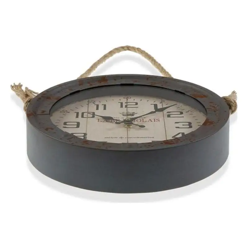 Horloge murale versa resine 63 x 277 x 277 cm_7533. Bienvenue sur DIAYTAR COTE D'IVOIRE - Où Chaque Article a son Histoire. Découvrez notre sélection méticuleuse de produits qui racontent l'authenticité et la beauté du Côte d'Ivoire.