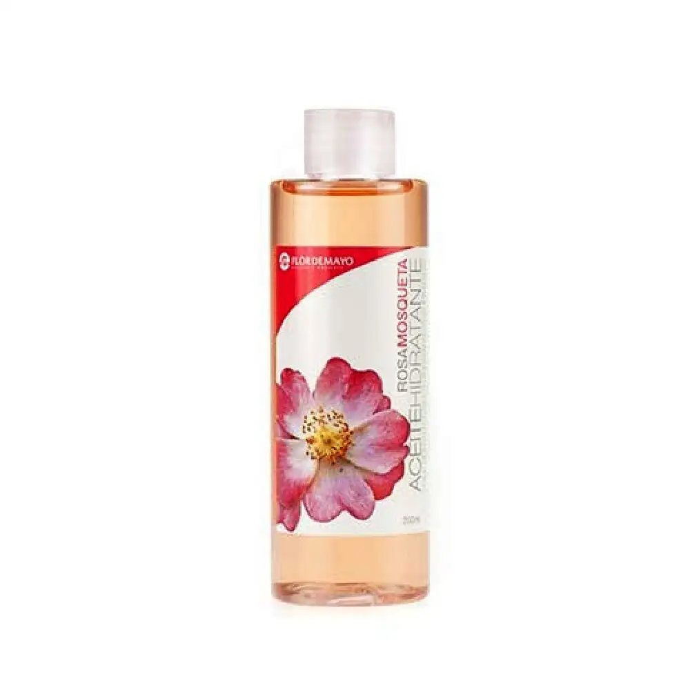 Huile hydratante flor de mayo rose musquee 200 ml_3973. DIAYTAR COTE D'IVOIRE - L'Art de Magasiner sans Frontières. Parcourez notre vaste sélection d'articles et trouvez tout ce dont vous avez besoin, du chic à l'authentique, du moderne au traditionnel.