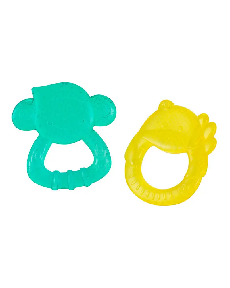 Infantino lot de 2 anneaux de dentition safari bleu jaune_5250. Bienvenue chez DIAYTAR COTE D'IVOIRE - Où Chaque Produit a son Histoire. Plongez dans notre sélection diversifiée et découvrez des articles qui racontent le riche patrimoine sénégalais.