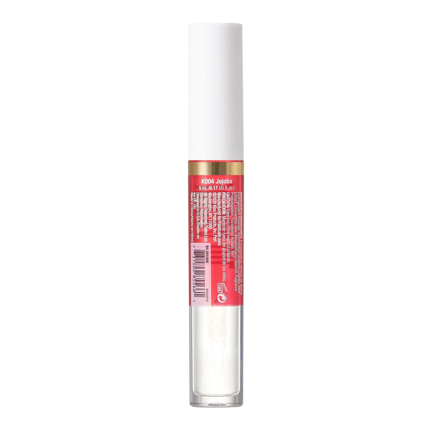 Kiss 100 natural lip oil gloss jojoba_3316. DIAYTAR COTE D'IVOIRE - L'Univers du Choix et de l'Authenticité. Explorez notre catalogue et découvrez des articles qui incarnent le patrimoine du Côte d'Ivoire et la modernité du monde.