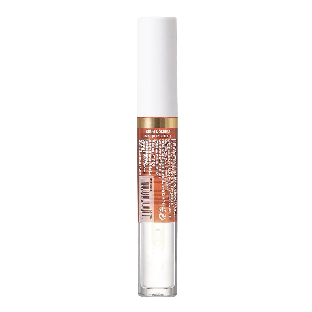 Kiss 100 natural lip oil gloss noix de coco_9460. Bienvenue chez DIAYTAR COTE D'IVOIRE - Votre Plateforme Shopping pour Tous. Découvrez un large éventail de produits qui célèbrent la diversité et la beauté du Côte d'Ivoire.