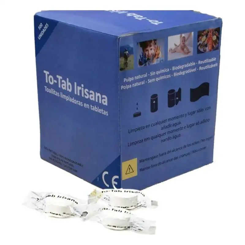 Lingettes irisana to tab 500 uds taille unique sans alcool biodegradable duree de vie indefinie_4591. Découvrez DIAYTAR COTE D'IVOIRE - Là où le Choix Rencontre la Qualité. Parcourez notre gamme diversifiée et choisissez parmi des produits conçus pour exceller dans tous les aspects de votre vie.