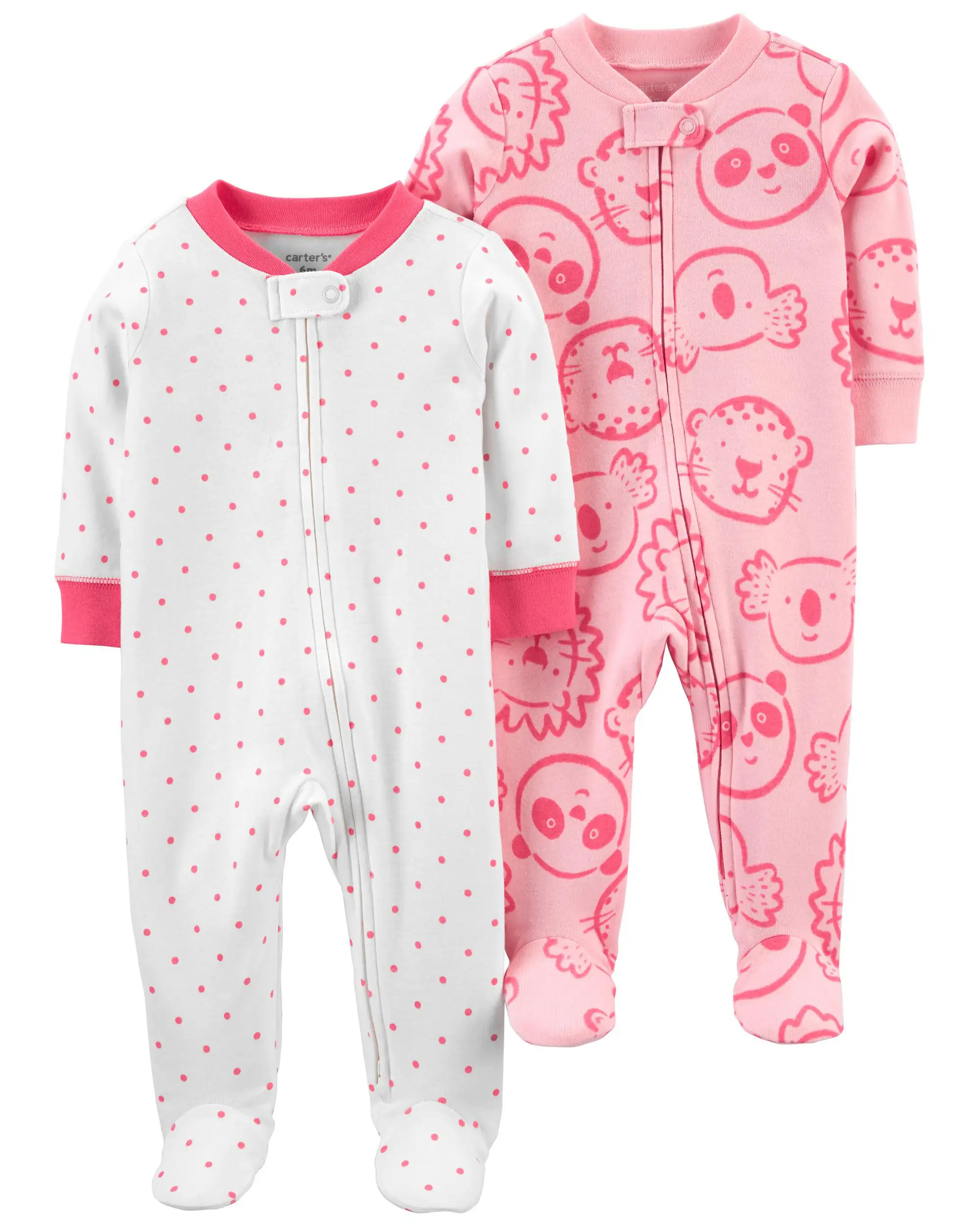 Lot de 2 grenouilleres en coton zippe koala_7242. Bienvenue sur DIAYTAR COTE D'IVOIRE - Là où le Shopping Devient une Aventure. Explorez notre catalogue et dénichez des trésors qui élargiront votre horizon shopping.