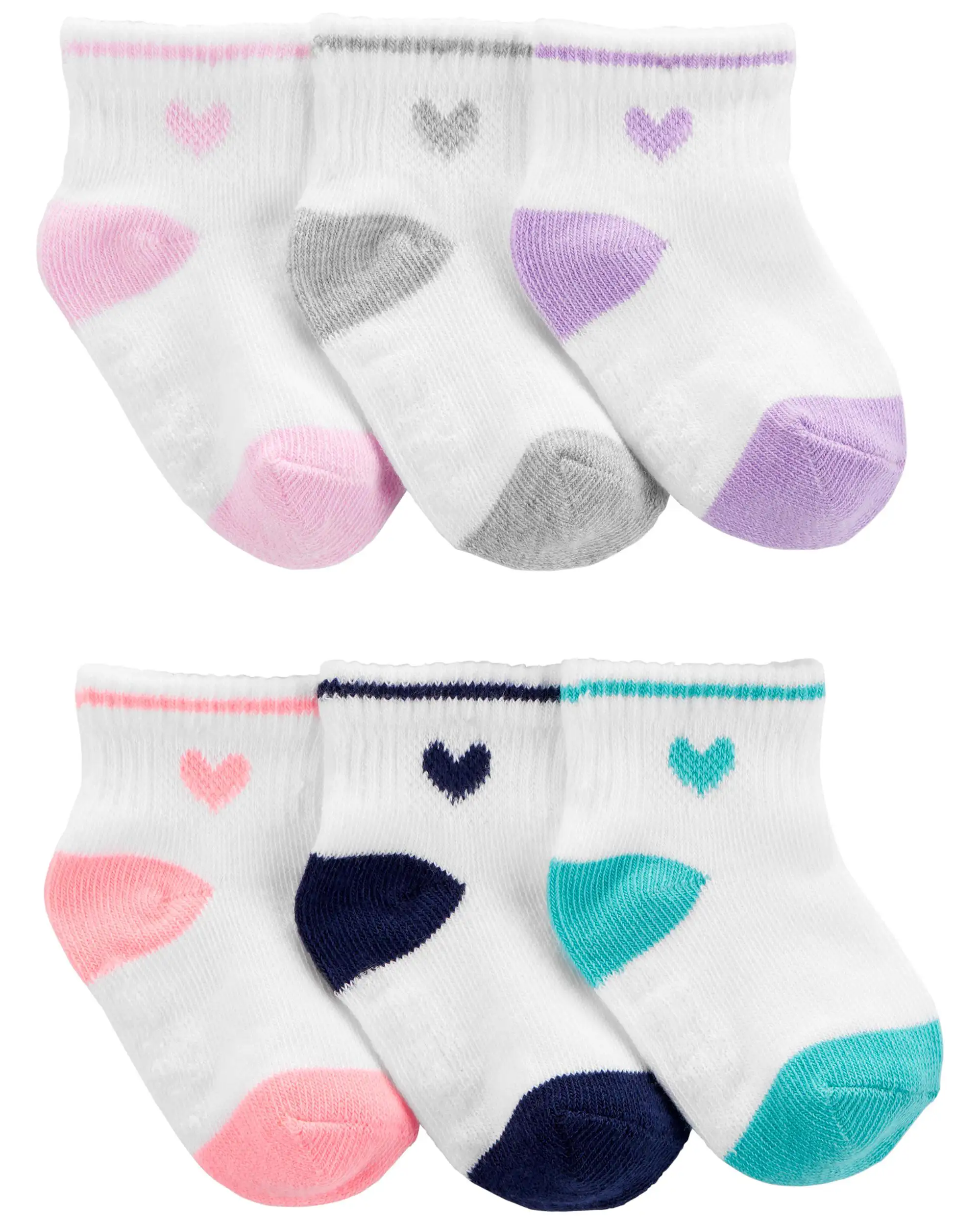 Lot de 6 chaussettes crew_1531. DIAYTAR COTE D'IVOIRE - L'Art de Magasiner sans Frontières. Parcourez notre vaste sélection d'articles et trouvez tout ce dont vous avez besoin, du chic à l'authentique, du moderne au traditionnel.