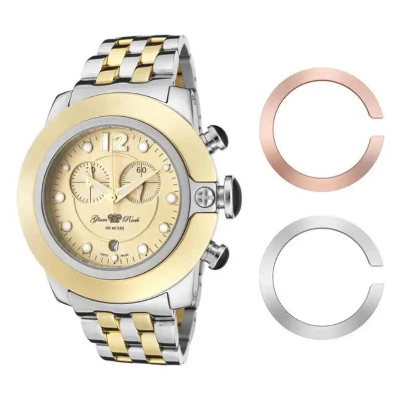 Montre femme glam rock gr32159_7514. DIAYTAR COTE D'IVOIRE - L'Art de Magasiner sans Frontières. Parcourez notre vaste sélection d'articles et trouvez tout ce dont vous avez besoin, du chic à l'authentique, du moderne au traditionnel.