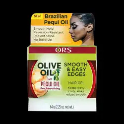 Ors olive oil with pequi oil gel pour les cheveux smooth easy edges_1019. Plongez dans le Monde de DIAYTAR COTE D'IVOIRE - Où Chaque Article Raconte une Histoire. Explorez notre vaste assortiment et choisissez des produits qui vous parlent et reflètent votre style unique.