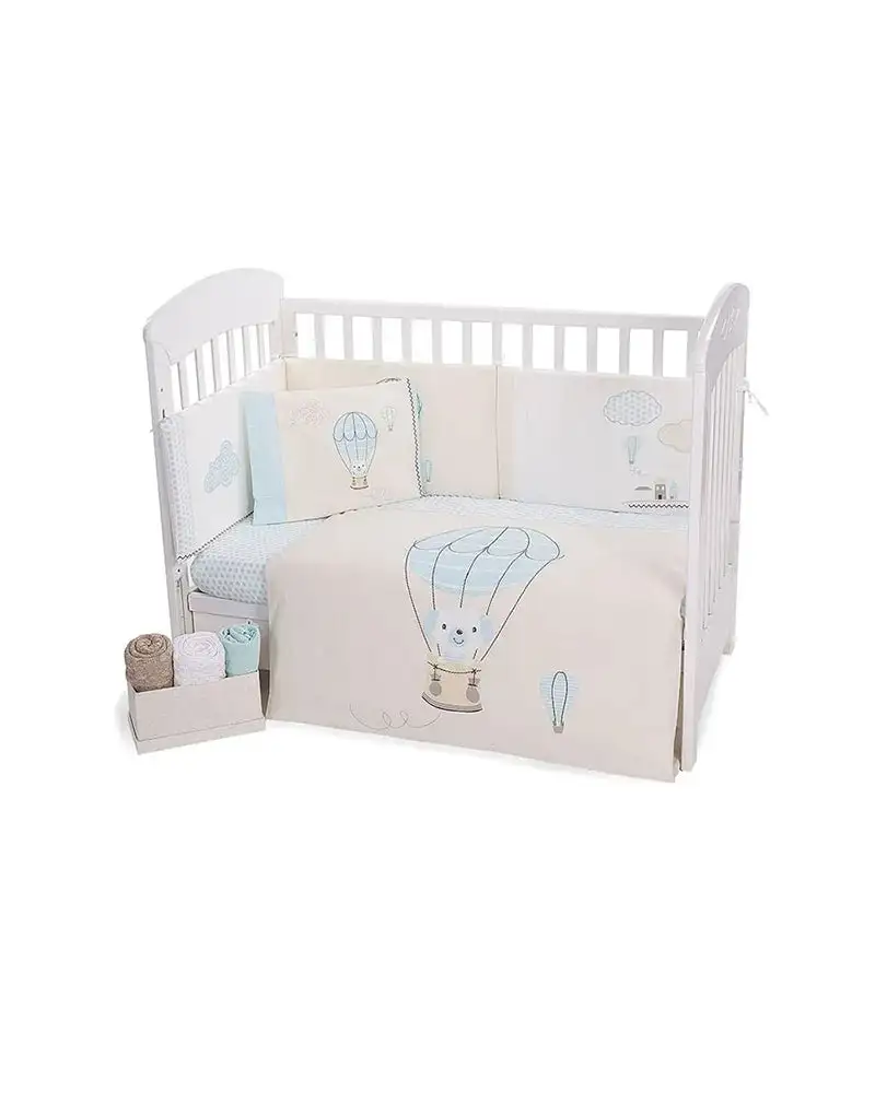 Parure de lit kikkaboo 6pcs 60 120 chiot sur ballon_2485. Entrez dans l'Univers de DIAYTAR COTE D'IVOIRE - Où Choisir est un Plaisir. Explorez notre catalogue diversifié et trouvez des articles qui reflètent vos goûts et votre personnalité.