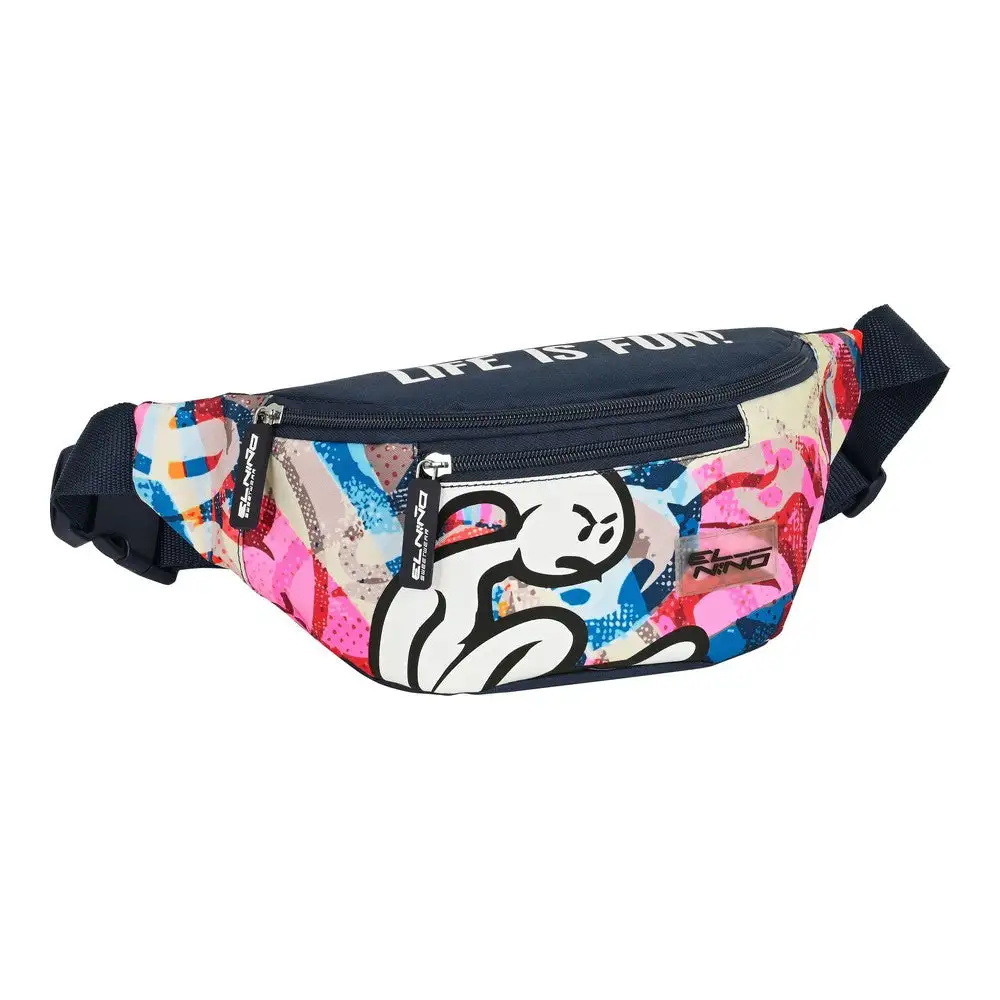 Pochette ceinture el nino life is fun multicolore 23 x 12 x 9 cm_1658. Bienvenue chez DIAYTAR COTE D'IVOIRE - Où Choisir Rime avec Découvrir. Plongez dans notre catalogue et trouvez des produits qui révèlent la diversité et la richesse culturelle du Côte d'Ivoire.