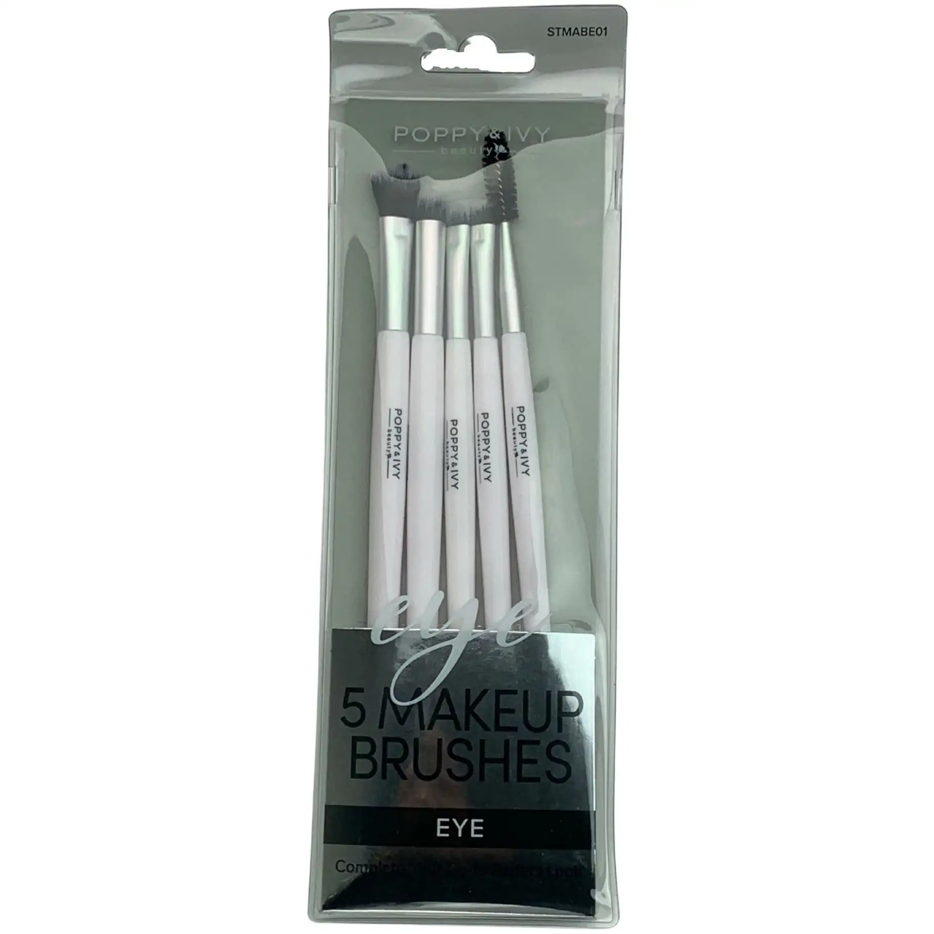 Poppy ivy beauty 5 pinceaux de maquillage yeux stmabe01_9439. DIAYTAR COTE D'IVOIRE - L'Univers de l'Élégance Accessible. Plongez dans notre catalogue et choisissez des produits qui allient sophistication et accessibilité pour un shopping exquis.