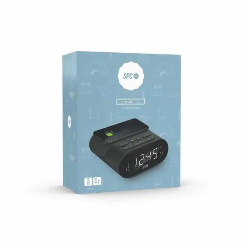Reveil avec chargeur sans fil spc 4587n_4072. DIAYTAR COTE D'IVOIRE - Où Choisir est un Plaisir. Explorez notre boutique en ligne et choisissez parmi des produits de qualité qui satisferont vos besoins et vos goûts.