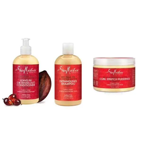 Routine capillaire anti shrinkage shea moisture au beurre de cacao_4449. Bienvenue chez DIAYTAR COTE D'IVOIRE - Où le Shopping Devient un Plaisir. Découvrez notre boutique en ligne et trouvez des trésors qui égaieront chaque jour de votre vie.