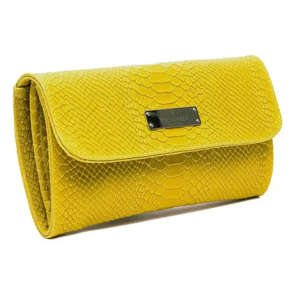 Sac a main femme trussardi d66trc1018 giallo cuir jaune_4174. Bienvenue chez DIAYTAR COTE D'IVOIRE - Là où les Désirs Prendent Vie. Explorez notre boutique en ligne et laissez-vous séduire par des articles qui font écho à vos aspirations et à votre style unique.