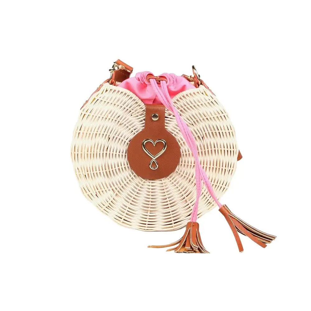 Sac bandouliere lola casademunt raphia marron rose_4509. Découvrez DIAYTAR COTE D'IVOIRE - Là où le Choix Rencontre la Qualité. Parcourez notre gamme diversifiée et choisissez parmi des produits conçus pour exceller dans tous les aspects de votre vie.