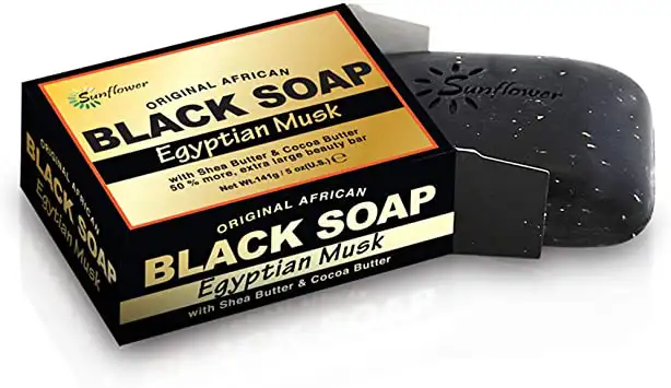 Savon noir africain original tournesol musc egyptien 5oz_3773. Bienvenue chez DIAYTAR COTE D'IVOIRE - Où le Shopping Devient une Aventure. Découvrez notre collection diversifiée et explorez des produits qui reflètent la diversité du Côte d'Ivoire.