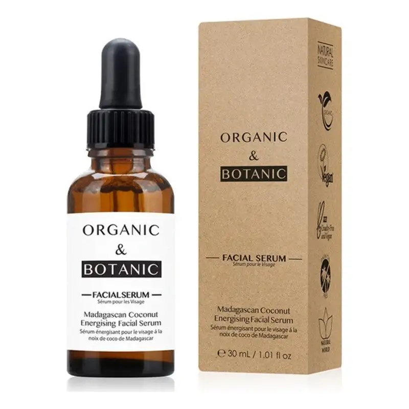 Serum visage noix de coco de madagascar energisant bio et botanique 30 ml_4922. DIAYTAR COTE D'IVOIRE - L'Art de Choisir, l'Art de S'émerveiller. Explorez notre gamme de produits et laissez-vous émerveiller par des créations authentiques et des designs modernes.