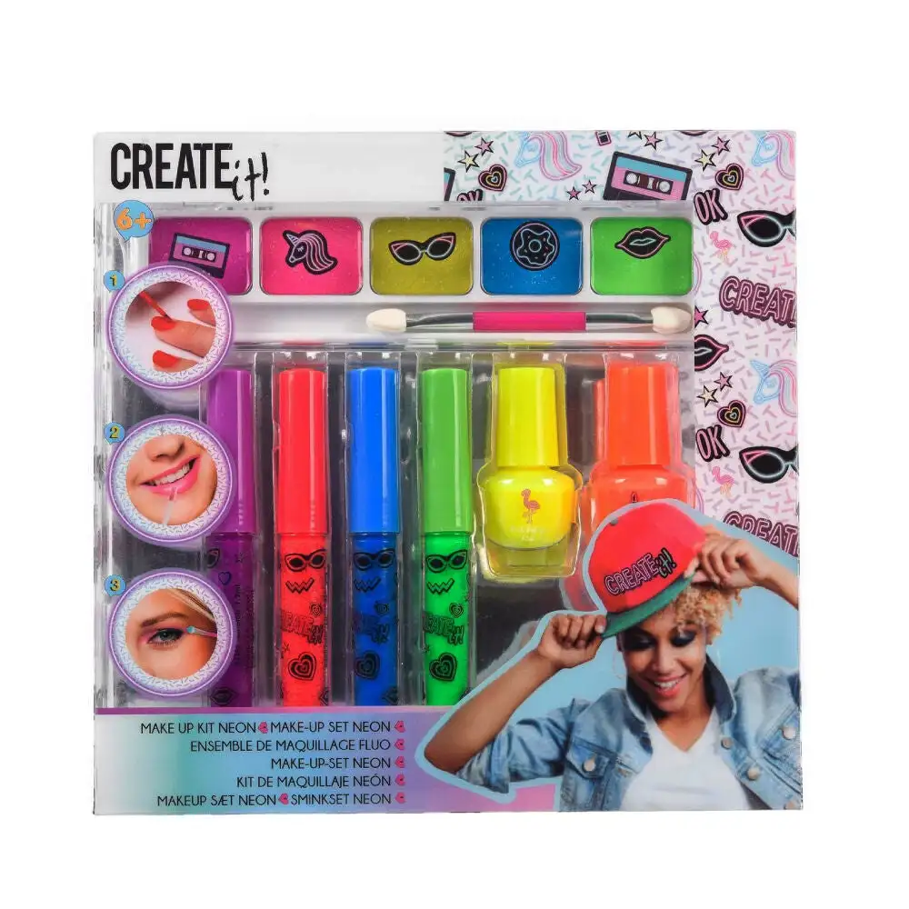 Set de maquillage create it neon 7 pcs_9925. DIAYTAR COTE D'IVOIRE - Votre Destination Shopping Incontournable. Parcourez nos rayons virtuels et trouvez des articles qui répondent à tous vos besoins, du quotidien à l'exceptionnel.