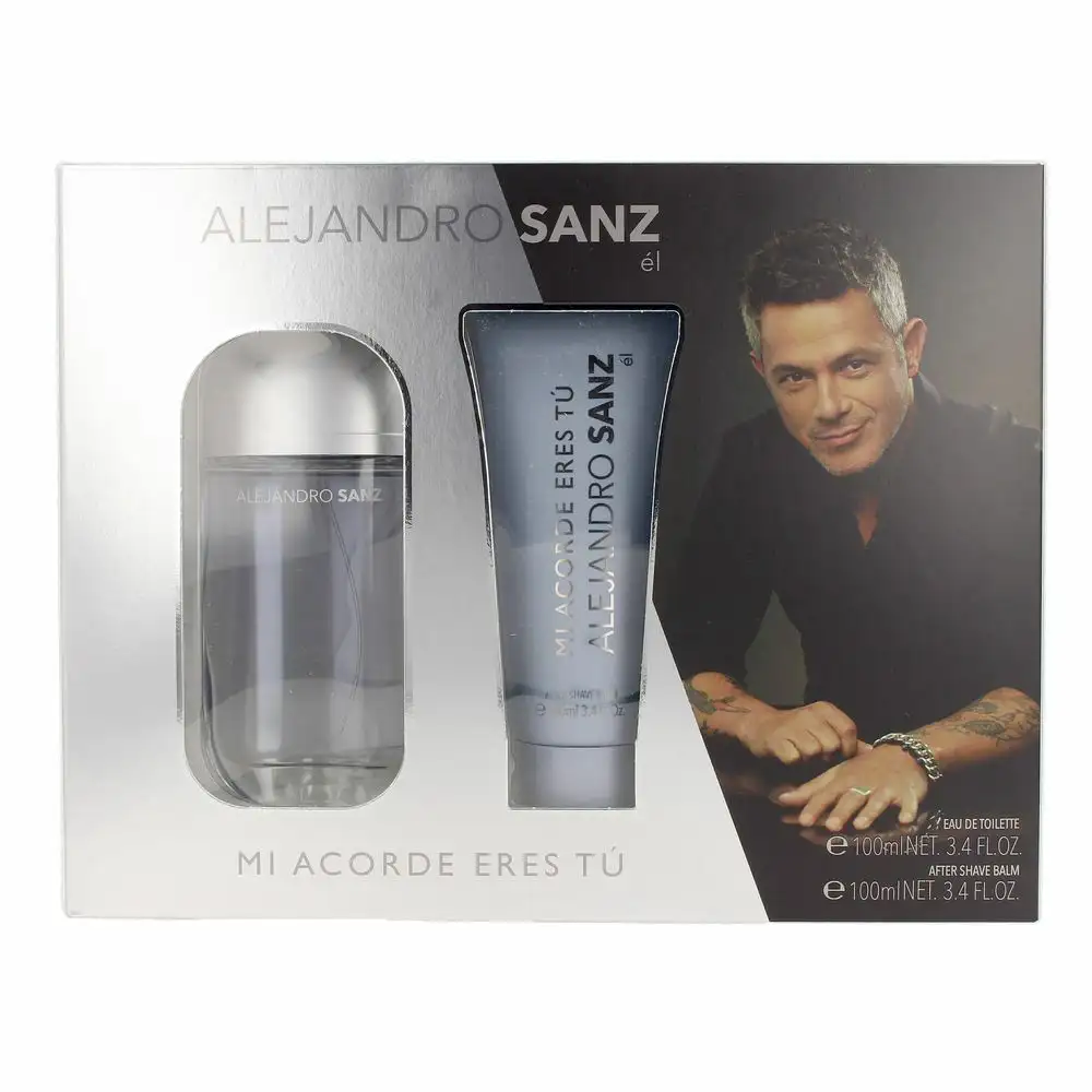 Set de parfums pour hommes alejandro sanz mi acorde eres tu 2 pcs_3393. Bienvenue chez DIAYTAR COTE D'IVOIRE - Où Chaque Produit a son Histoire. Découvrez notre sélection unique et trouvez des articles qui racontent la richesse culturelle et artistique du Côte d'Ivoire.
