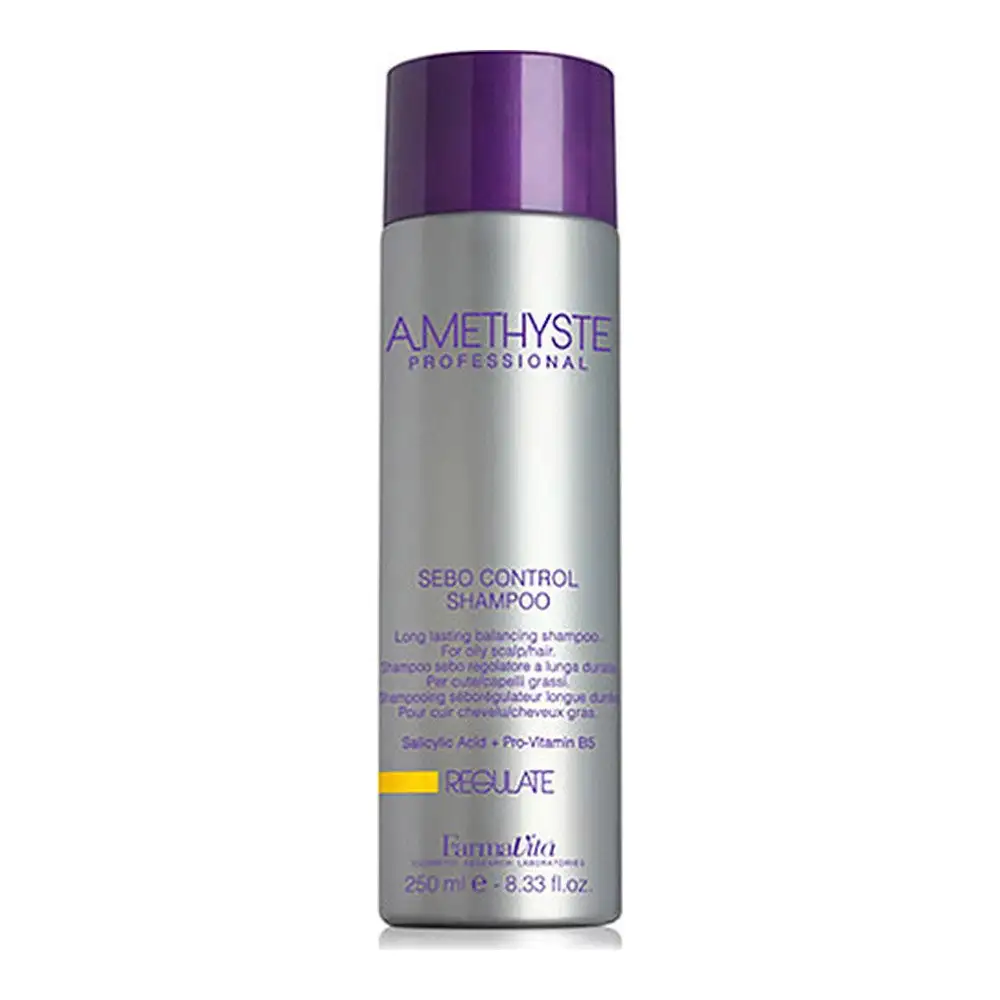 Shampooing amethyste regulate sebo control farmavita_8616. Bienvenue chez DIAYTAR COTE D'IVOIRE - Où Chaque Produit a son Âme. Découvrez notre gamme et choisissez des articles qui résonnent avec votre personnalité et vos valeurs.