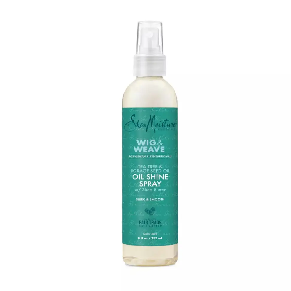 Shea moisture wig weave tea tree borage seed oil shine spray 8 oz_1111. Bienvenue chez DIAYTAR COTE D'IVOIRE - Où Chaque Objet a son Histoire. Découvrez notre sélection méticuleuse et choisissez des articles qui racontent l'âme du Côte d'Ivoire.