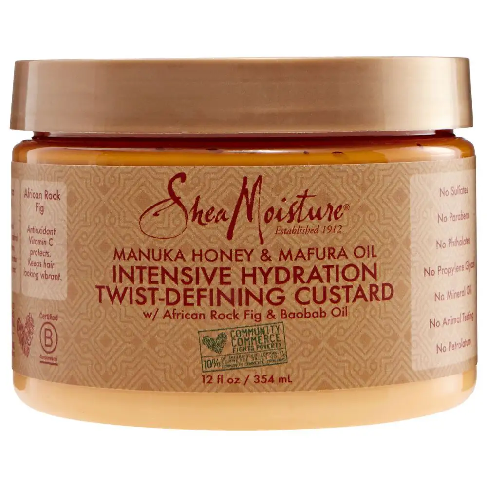 Sheamoisture manuka honey mafura oil twist defining custard 12 oz_6259. DIAYTAR COTE D'IVOIRE - Votre Boutique en Ligne, Votre Identité. Naviguez à travers notre plateforme et choisissez des articles qui expriment qui vous êtes et ce que vous chérissez.