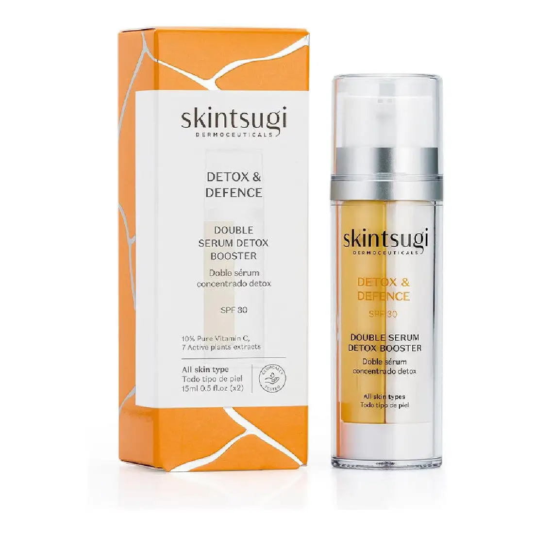 Solaire visage skintsugi double serum concentre detox amp defence 15ml_6960. DIAYTAR COTE D'IVOIRE - Où l'Élégance se Mêle à l'Authenticité. Naviguez à travers notre boutique en ligne et choisissez des produits qui incarnent le style et la tradition du Côte d'Ivoire.