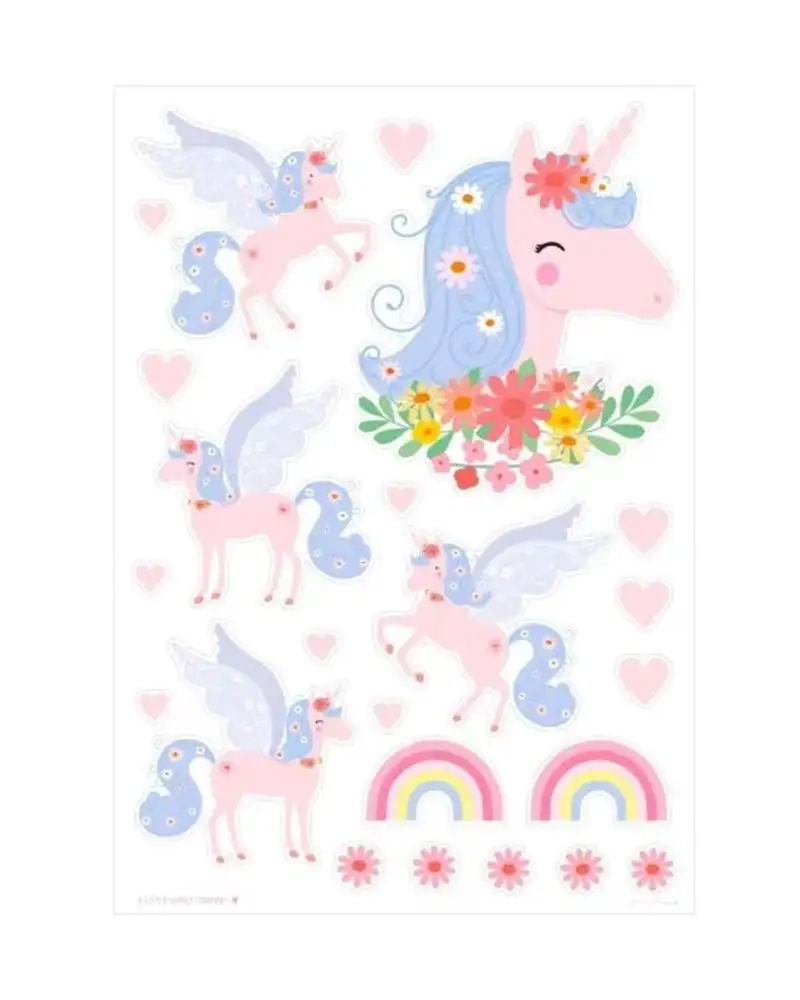 Sticker mural licorne_8990. Bienvenue chez DIAYTAR COTE D'IVOIRE - Où Votre Shopping Prend Vie. Découvrez notre univers et dénichez des trésors qui ajoutent de la couleur à votre quotidien.