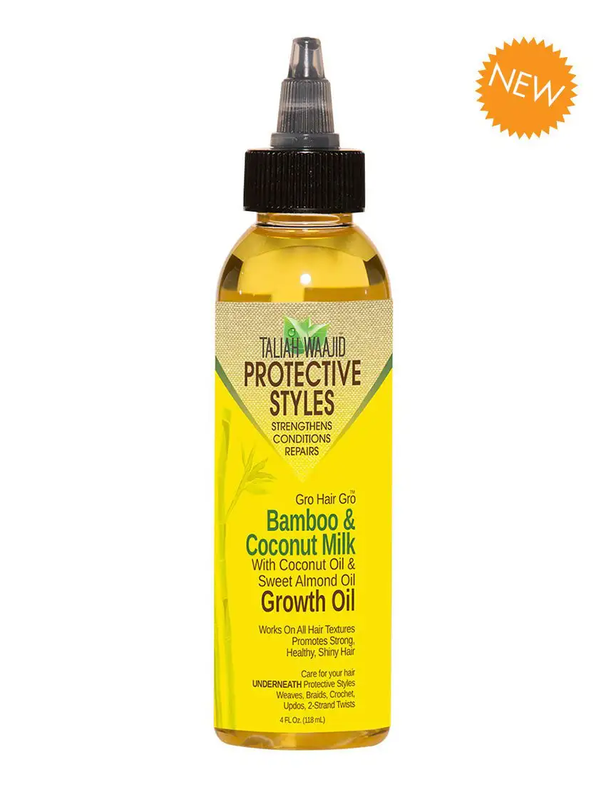 Taliah waajid protective styles gro hair gro™ huile de croissance au bambou et au lait de coco 4 oz_2903. DIAYTAR COTE D'IVOIRE - Où Chaque Produit a son Histoire à Raconter. Parcourez notre catalogue et découvrez des articles qui portent en eux la passion et l'histoire du Côte d'Ivoire.