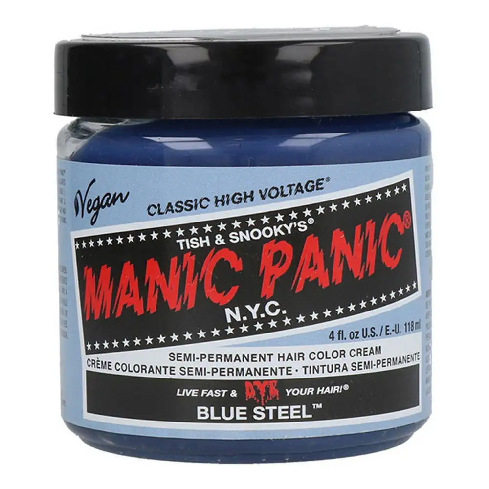 Teinture permanente classique manic panic bleu acier 118 ml_4525. Entrez dans l'Univers de DIAYTAR COTE D'IVOIRE - Où Chaque Produit a une Signification. Explorez notre gamme diversifiée et découvrez des articles qui résonnent avec votre vie.