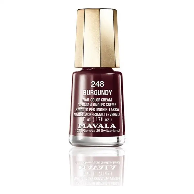 Vernis a ongles nail color cream mavala 248 bordeaux 5 ml_6851. Bienvenue sur DIAYTAR COTE D'IVOIRE - Où Choisir est un Voyage Passionnant. Plongez dans notre catalogue et trouvez des produits qui révèlent la diversité et la beauté du Côte d'Ivoire.