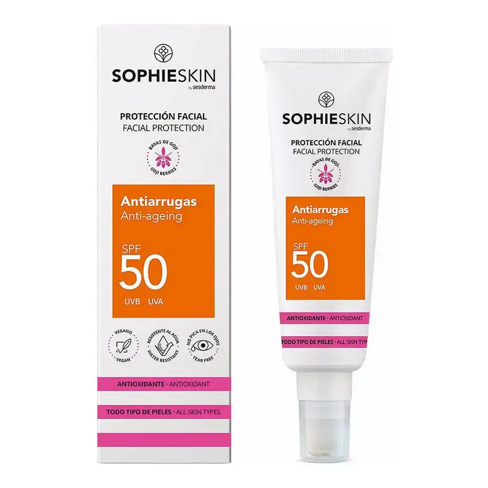 Creme solaire sophieskin anti rides spf 50 50 ml_5235. Bienvenue chez DIAYTAR COTE D'IVOIRE - Où Choisir est une Invitation au Voyage. Explorez notre boutique en ligne et découvrez des produits qui vous transportent dans l'univers du Côte d'Ivoire.