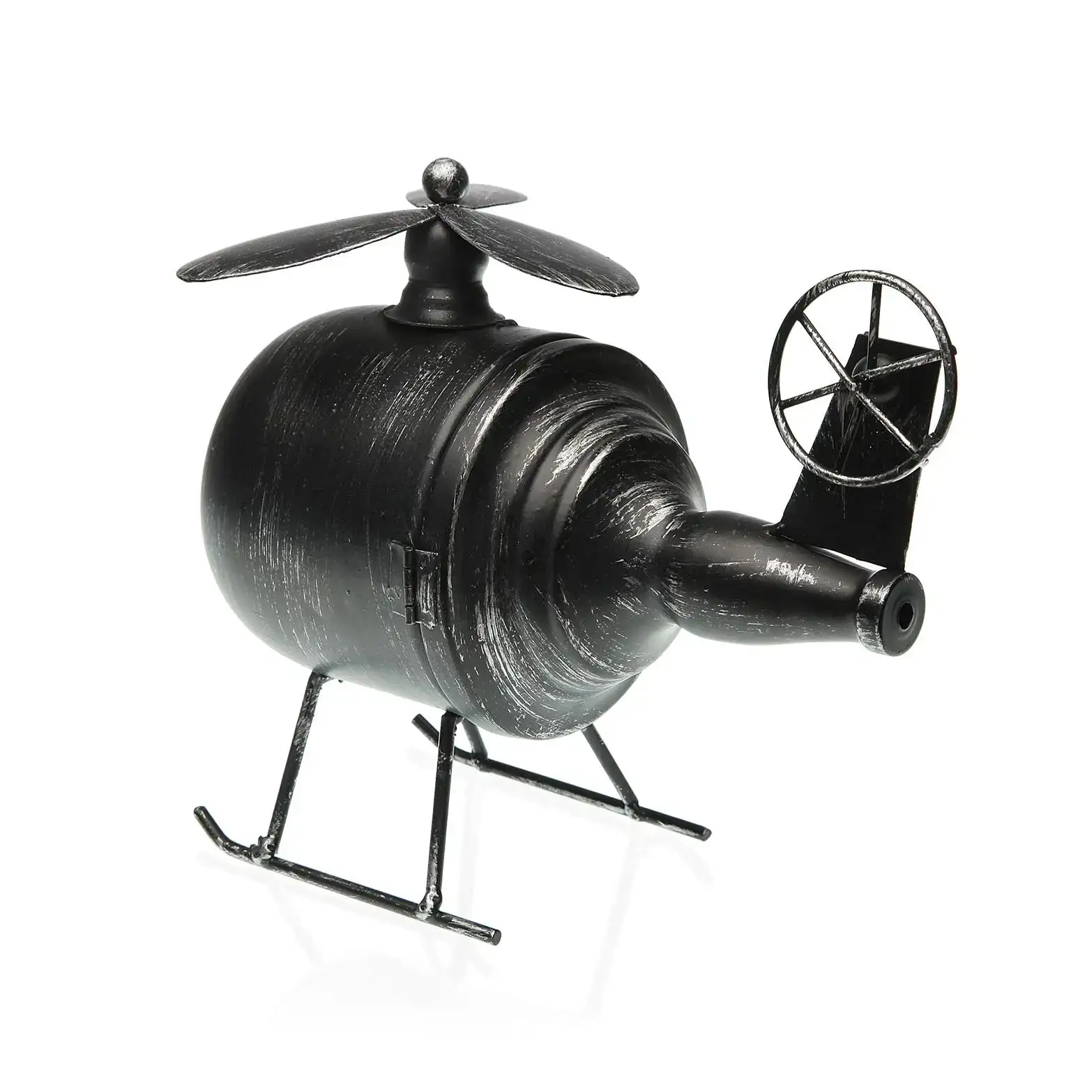 Horloge de table versa helicoptere metal 195 x 175 x 125 cm_7210. Bienvenue chez DIAYTAR COTE D'IVOIRE - Où Chaque Objet a son Histoire. Découvrez notre sélection méticuleuse et choisissez des articles qui racontent l'âme du Côte d'Ivoire.