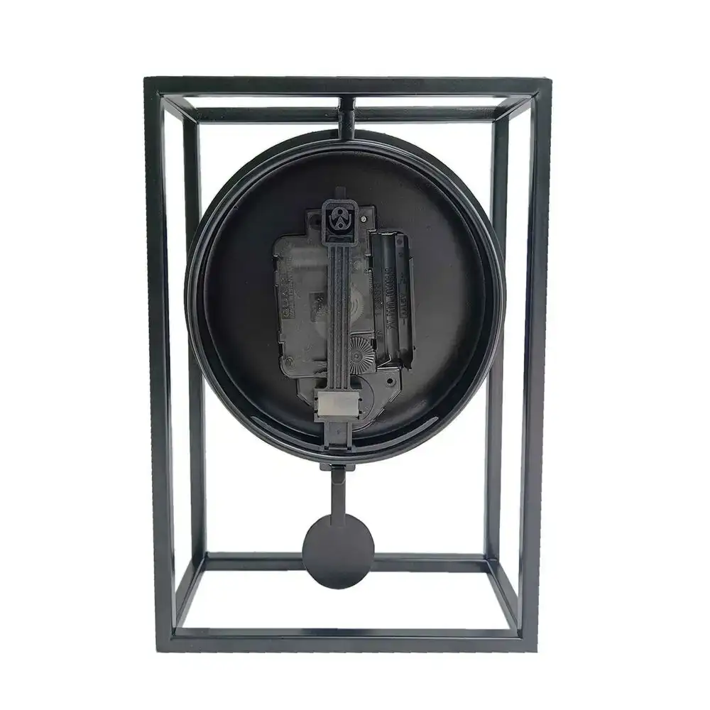 Horloge de table versa metal 6 x 20 x 10 cm_3253. DIAYTAR COTE D'IVOIRE - Où Chaque Sélection est une Victoire. Découvrez notre boutique en ligne et trouvez des articles qui vous rendent la vie plus belle, un choix à la fois.