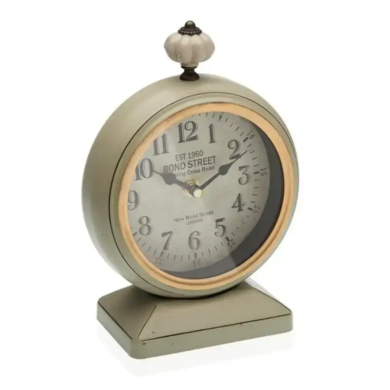 Horloge de table versa metal 85 x 23 x 16 cm_3991. DIAYTAR COTE D'IVOIRE - Là où Chaque Produit Évoque une Émotion. Parcourez notre catalogue et choisissez des articles qui vous touchent et qui enrichissent votre expérience.