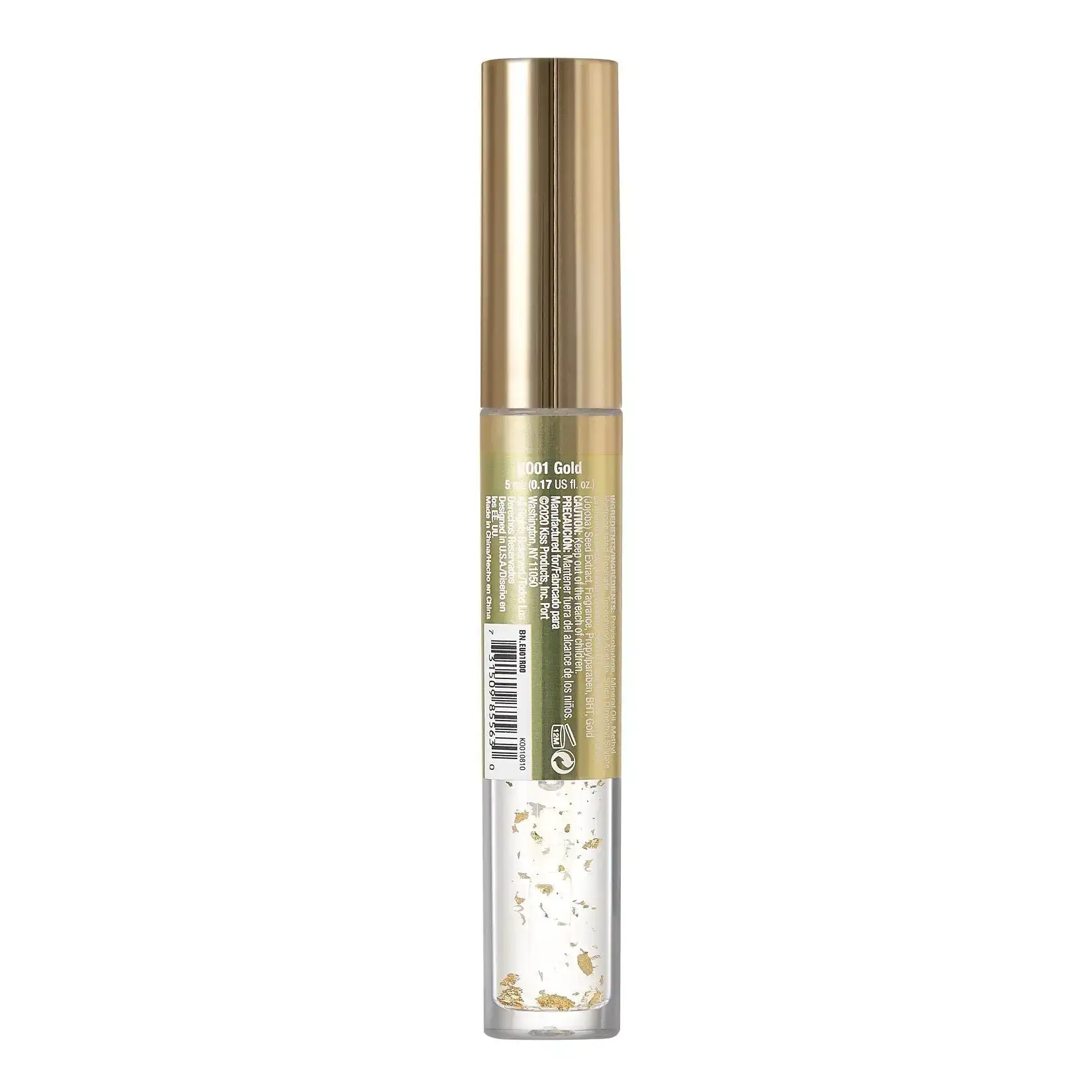 Kiss 100 natural lip oil gloss 24k gold_5642. DIAYTAR COTE D'IVOIRE - Votre Passage vers l'Élégance Abordable. Explorez notre collection où chaque produit est choisi pour sa qualité et son accessibilité, incarnant ainsi l'essence du Côte d'Ivoire.