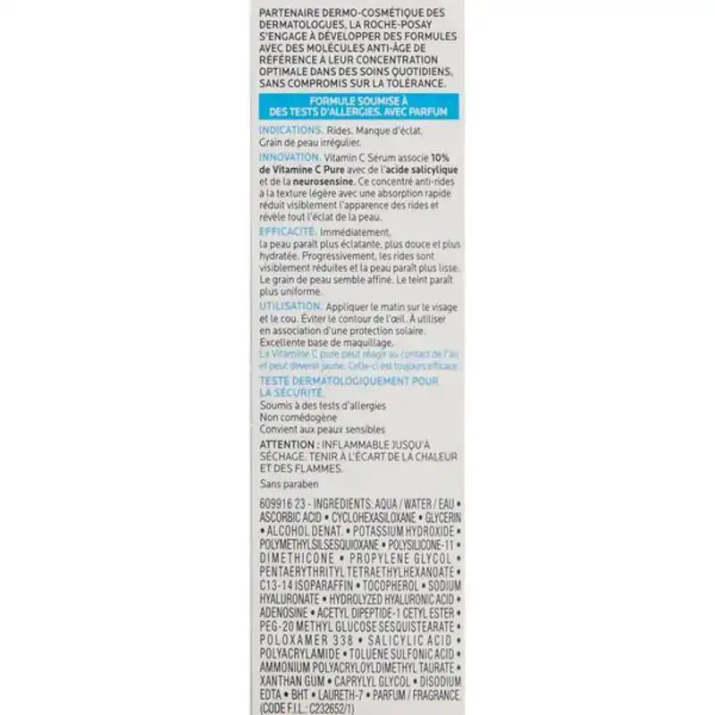 La roche posay serum visage 30ml_4126. Entrez dans l'Univers de DIAYTAR COTE D'IVOIRE - Où l'Innovation Rencontre la Tradition. Explorez notre sélection de produits modernes et traditionnels qui incarnent l'esprit dynamique du Côte d'Ivoire.