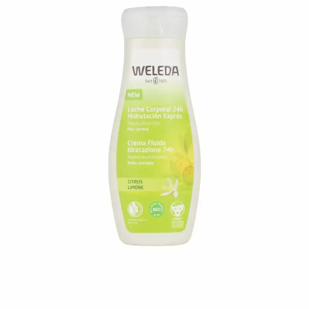 Lait corporel hydratant weleda citrus rafraichissant 200 ml_5718. Bienvenue sur DIAYTAR COTE D'IVOIRE - Où Choisir est un Voyage Sensoriel. Plongez dans notre catalogue et trouvez des produits qui éveillent vos sens et embellissent votre quotidien.