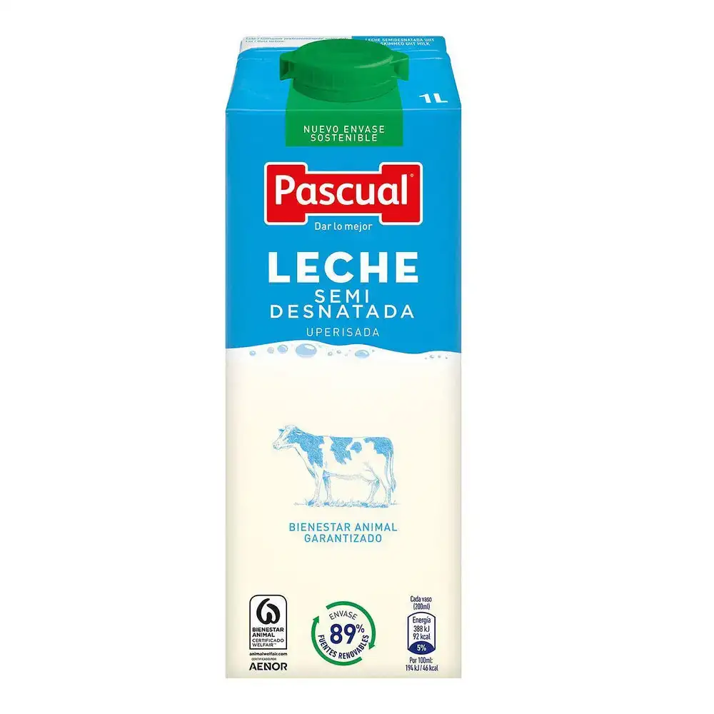 Lait demi ecreme pascual 1 l_8539. DIAYTAR COTE D'IVOIRE - L'Art de Choisir, l'Art de S'émerveiller. Explorez notre boutique en ligne et choisissez des articles qui éveillent votre sens de l'émerveillement.