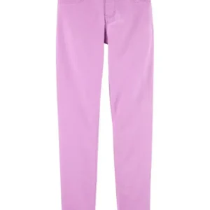Lilac twill jeggings_8060. DIAYTAR COTE D'IVOIRE - Là où le Shopping Devient une Expérience. Naviguez à travers notre catalogue diversifié et découvrez des produits qui ajoutent de la couleur et de la passion à votre vie.