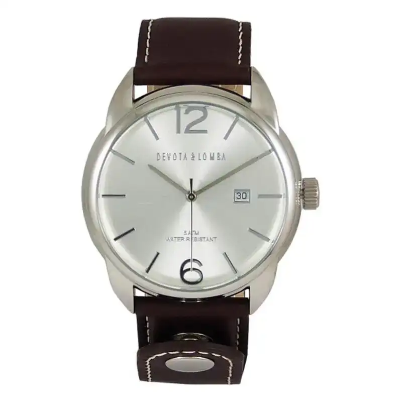 Montre homme devota et lomba dl009m 01brwhite o 42 mm_3376. DIAYTAR COTE D'IVOIRE - Votre Source de Découvertes Shopping. Découvrez des trésors dans notre boutique en ligne, allant des articles artisanaux aux innovations modernes.
