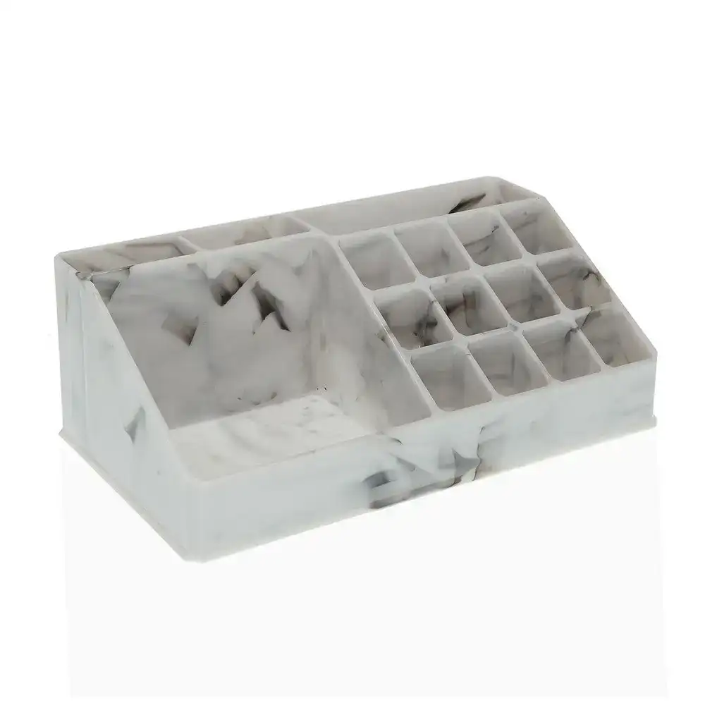 Organisateur de maquillage versa marble polystyrene 125 x 8 x 22 cm_2121. Entrez dans l'Univers de DIAYTAR COTE D'IVOIRE - Où la Tradition S'unit à la Modernité. Explorez notre sélection pour trouver des produits qui allient héritage et innovation.