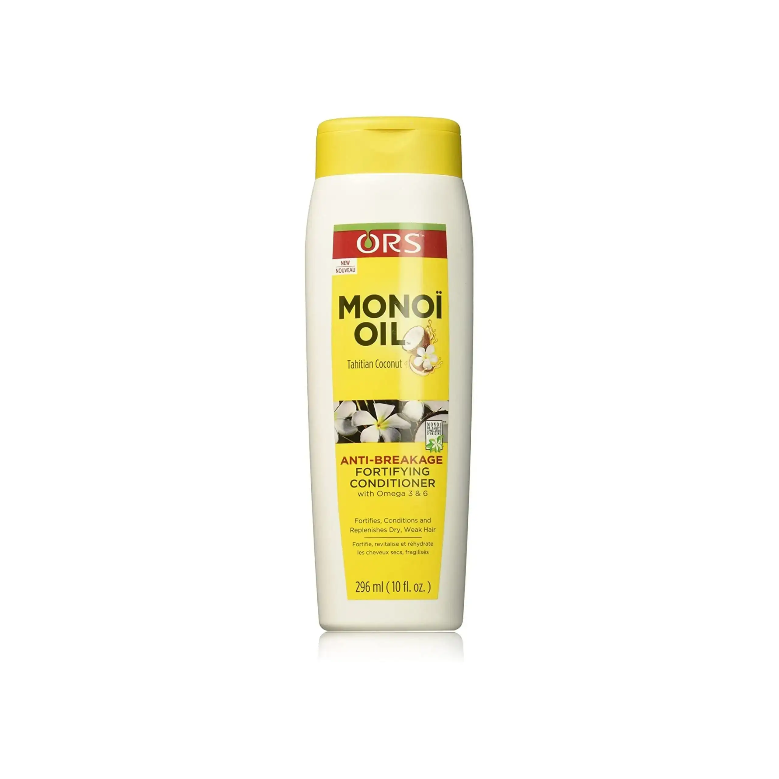 Ors monoi oil anti breakage fortifying conditioner 296ml_5017. DIAYTAR COTE D'IVOIRE - Où Chaque Achat Raconte une Histoire. Parcourez notre boutique en ligne pour trouver des articles qui évoquent le savoir-faire et la tradition du Côte d'Ivoire.
