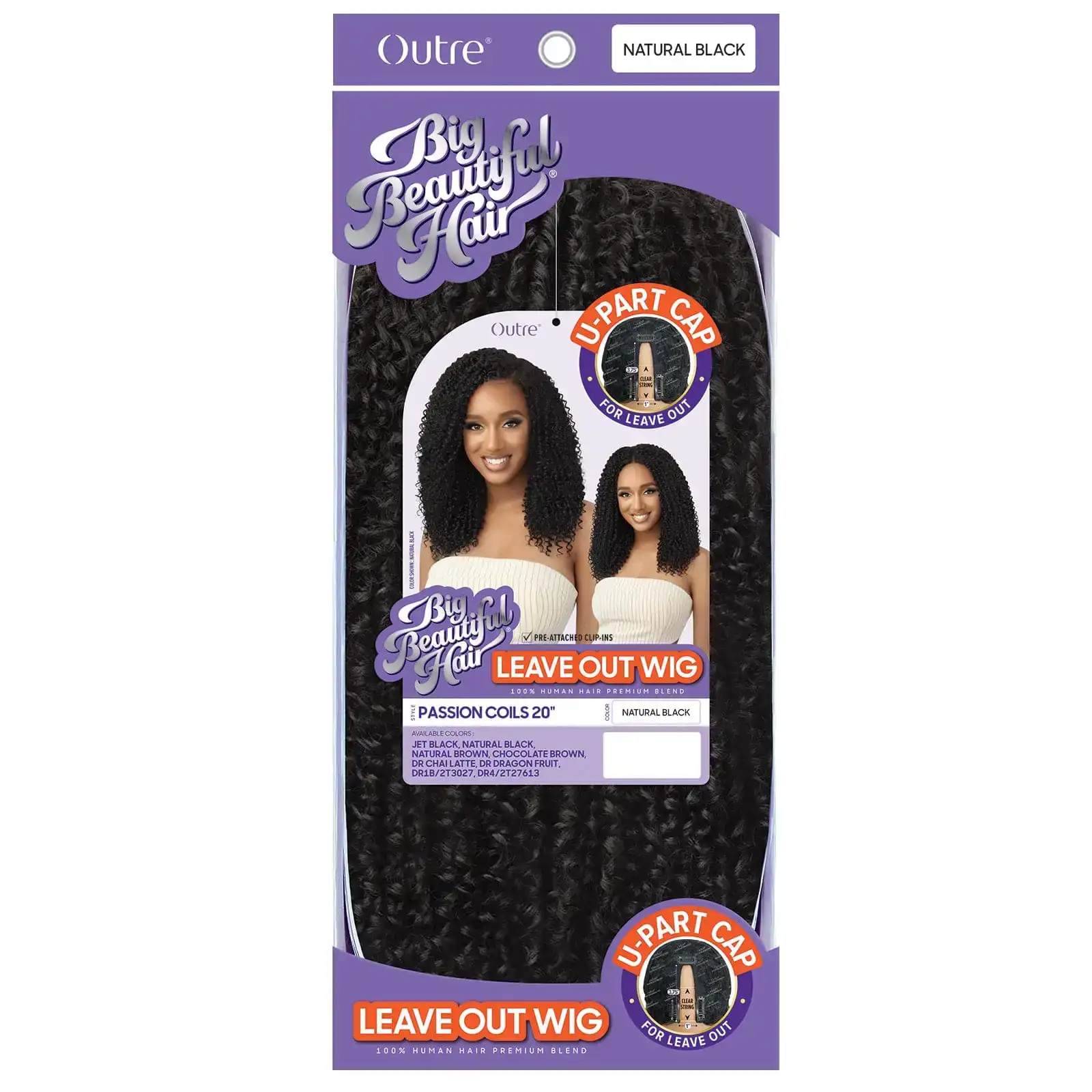 Perruque outre big beautiful hair leave out passion coils 20_3907. DIAYTAR COTE D'IVOIRE - Là où Chaque Achat Contribue à un Rêve. Naviguez à travers notre boutique en ligne et soutenez des artisans talentueux tout en acquérant des trésors.