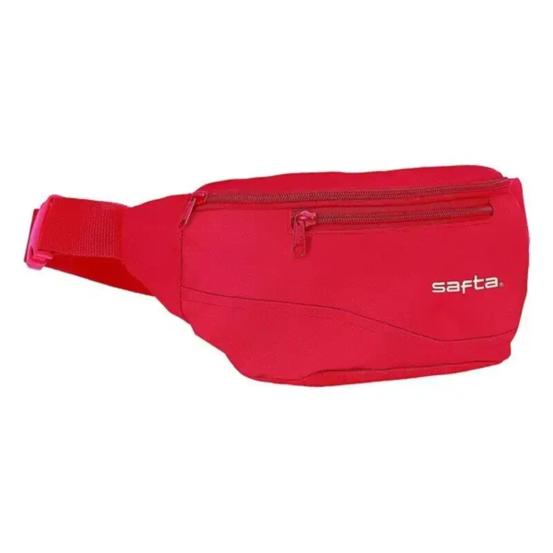 Pochette ceinture safta rouge 23 x 12 x 9 cm_3783. DIAYTAR COTE D'IVOIRE - Votre Passage vers le Raffinement. Plongez dans notre univers de produits exquis et choisissez des articles qui ajoutent une touche de sophistication à votre vie.