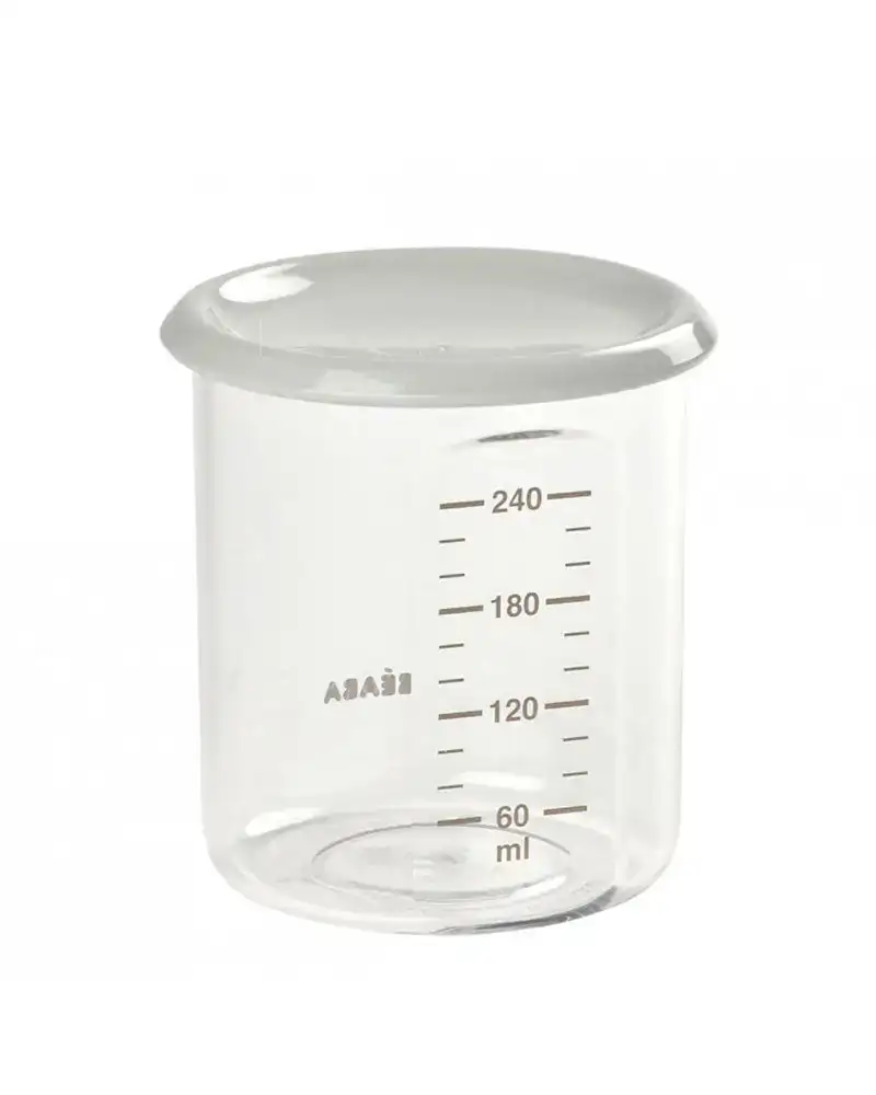 Pot maxi portion beaba 240 ml gris_6620. DIAYTAR COTE D'IVOIRE - L'Équilibre Parfait entre Tradition et Modernité. Explorez notre collection pour trouver des produits qui incarnent la culture et la contemporanéité du Côte d'Ivoire.