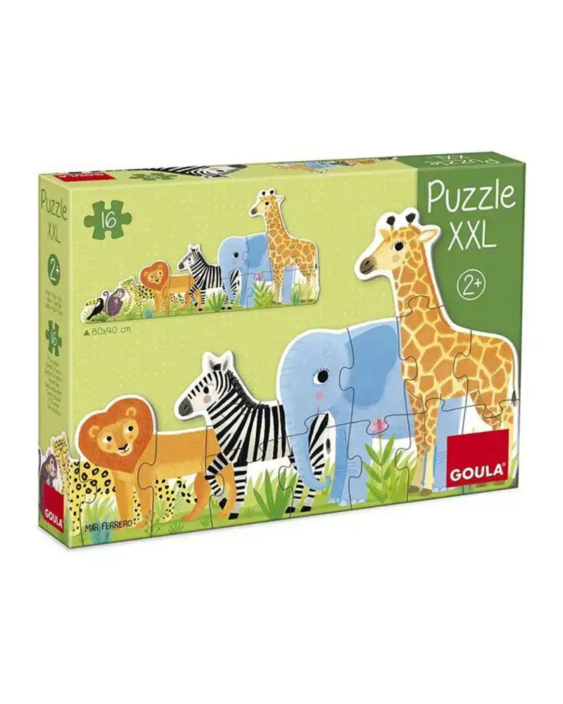 Puzzle xxl jungle 16 pieces goula_7812. DIAYTAR COTE D'IVOIRE - Votre Marché Virtuel au Côte d'Ivoire. Parcourez notre boutique en ligne pour trouver des trésors cachés, des articles indispensables du quotidien aux joyaux artistiques.