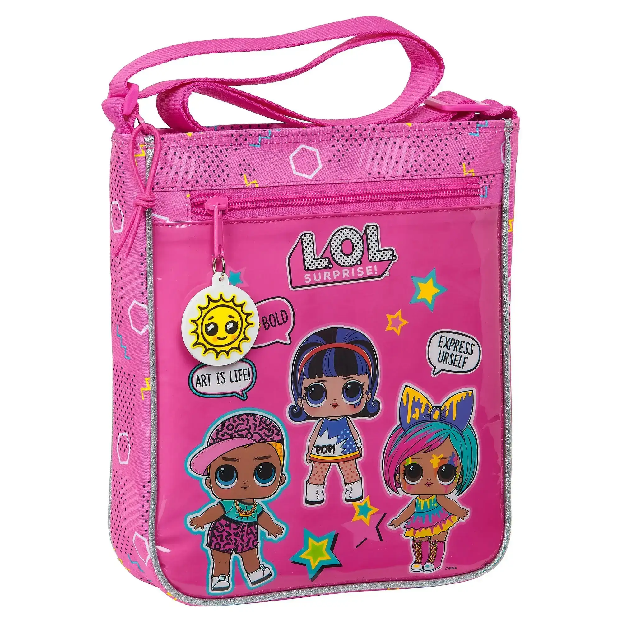 Sac a bandouliere surprise de lol art club 21 x 25 x 45 cm_2511. Entrez dans DIAYTAR COTE D'IVOIRE - Où Chaque Détail Compte. Explorez notre boutique en ligne pour trouver des produits de haute qualité, soigneusement choisis pour répondre à vos besoins et vos désirs.