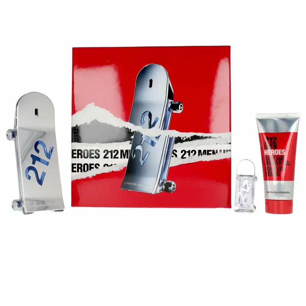 Set de parfum homme carolina herrera men heroes 3 pcs_4872. DIAYTAR COTE D'IVOIRE - L'Art du Shopping Éclairé. Parcourez notre catalogue et choisissez parmi des produits de qualité qui satisferont vos besoins et votre style.