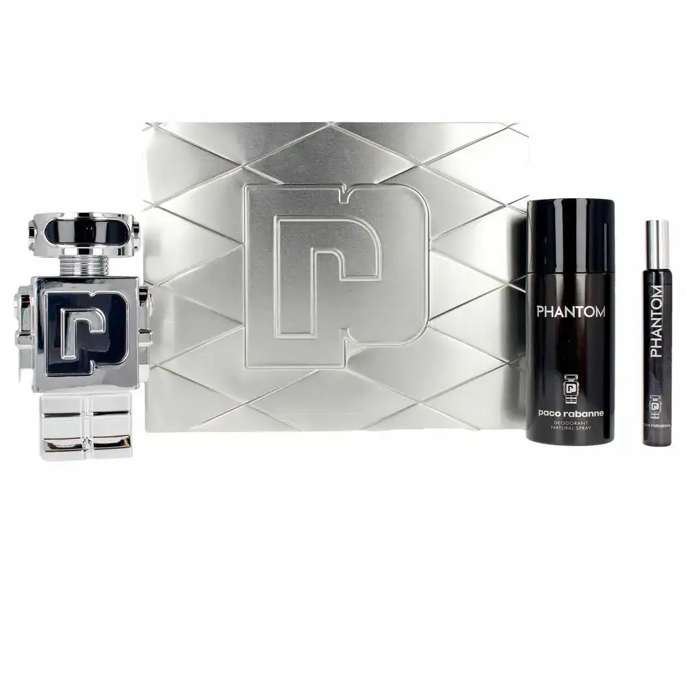 Set de parfum homme paco rabanne phantom 3 pcs 1_6771. Bienvenue chez DIAYTAR COTE D'IVOIRE - Votre Plateforme Shopping pour Tous. Découvrez un large éventail de produits qui célèbrent la diversité et la beauté du Côte d'Ivoire.
