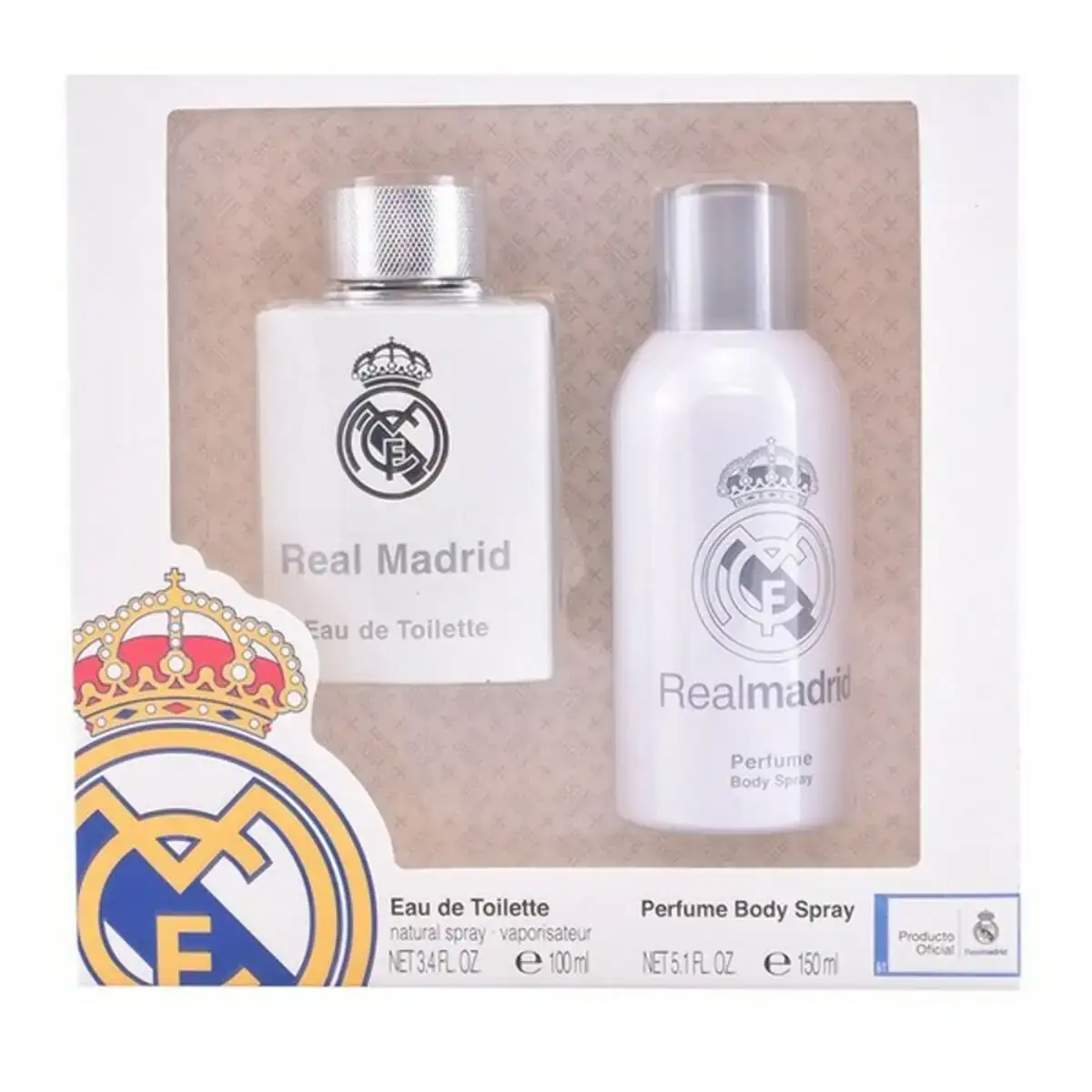 Set de parfum homme real madrid sporting brands 2 pcs 2 pcs_6218. Bienvenue sur DIAYTAR COTE D'IVOIRE - Où Chaque Produit a son Histoire. Découvrez notre sélection unique et choisissez des articles qui racontent la richesse culturelle et artistique du Côte d'Ivoire.